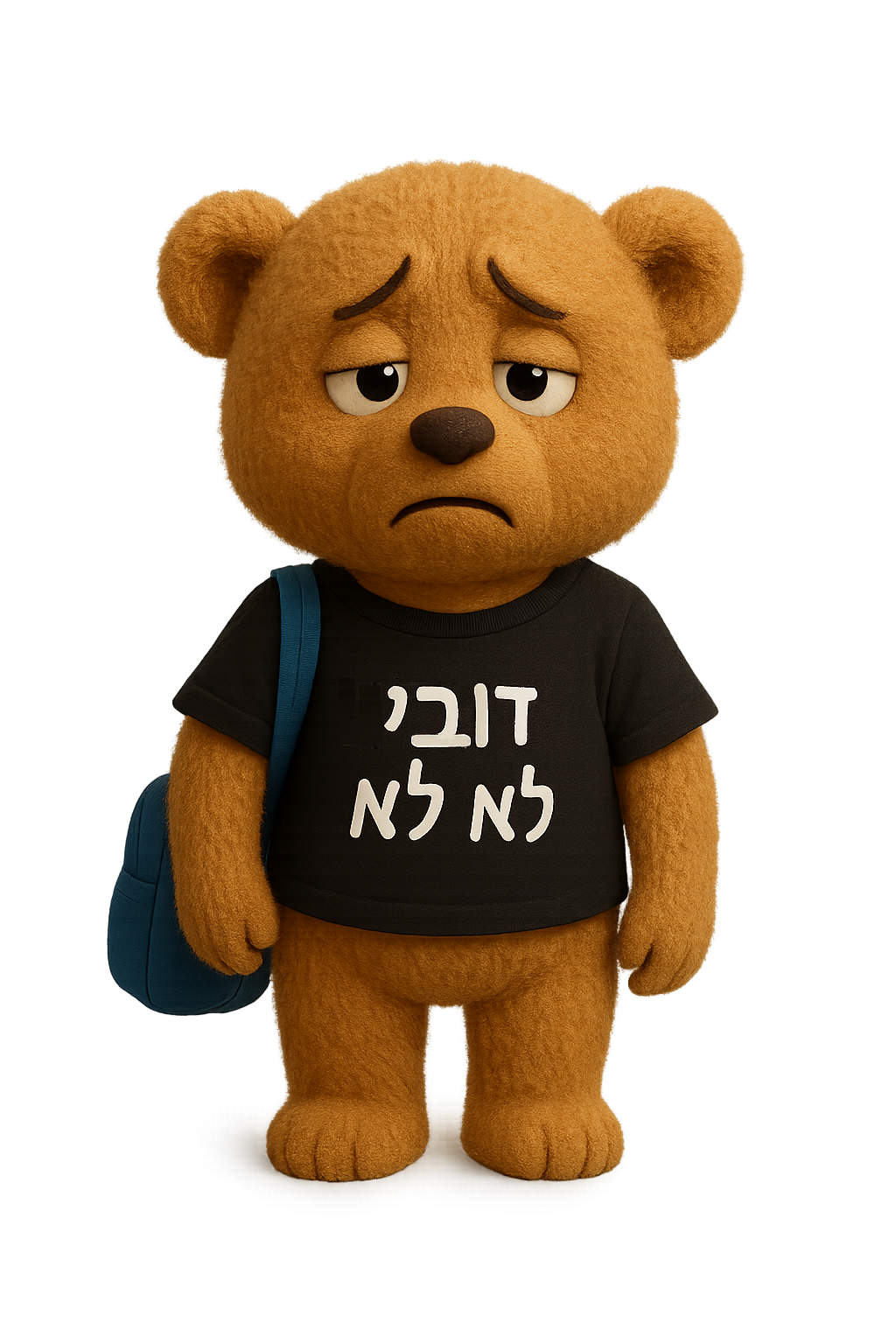 דובי לא לא - דמות הילד שמתנגד להתחיל ללמוד